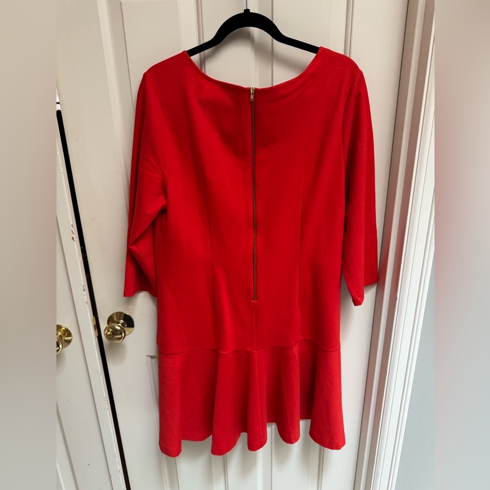 Women’s Flared Drop Waist Dress - Picture 7 of 7